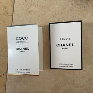 CHANEL COCO MADEMOISELLE and COMÈTE Eau de Parfum Spray Samples